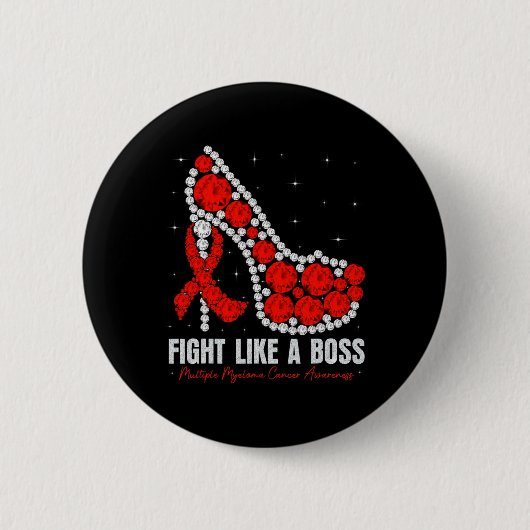 Badge Rond 5 Cm Sensibilisation au myélome multiple Lutter contre  (Devant)