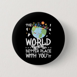 Badge Rond 5 Cm Sensibilisation Au Suicide Le Monde Est Un Meilleu
