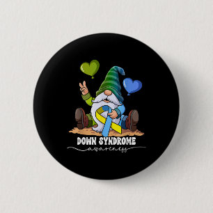 Badge Rond 5 Cm Sensibilisation au syndrome de Down _1