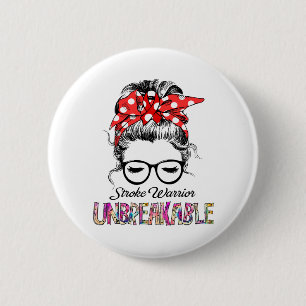 Badge Rond 5 Cm Sensibilisation aux accidents vasculaires cérébrau