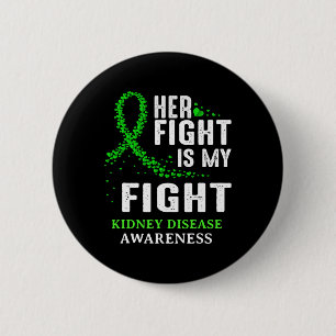 Badge Rond 5 Cm Sensibilisation aux maladies du rein Survivant Gre