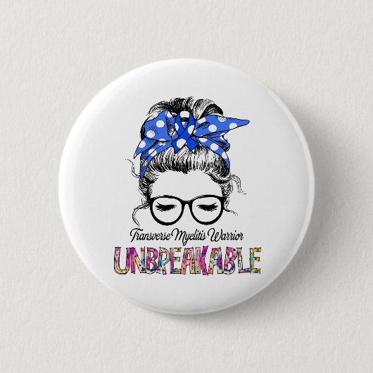 Badge Rond 5 Cm Sensibilisation aux myélites transverses Cadeaux d (Devant)