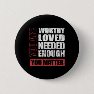 Badge Rond 5 Cm Sensibilisation aux problèmes de santé mentale