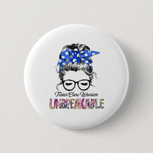 Badge Rond 5 Cm Sensibilisation aux soins d'appoint Ruban Cadeaux