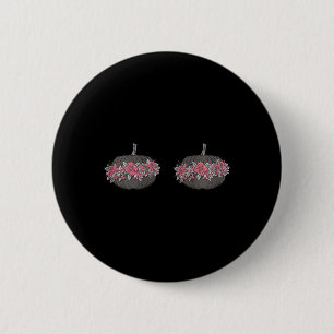 Badge Rond 5 Cm Sensibilisation Des Femmes Au Cancer Du Sein En Oc
