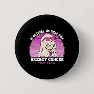 Badge Rond 5 Cm Sensibilisation super au cancer du sein Nous porto