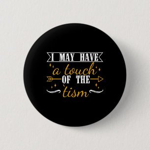 Badge Rond 5 Cm Sensibilisation sur l'autisme Autisme Soutien Neur