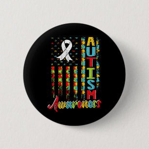 Badge Rond 5 Cm Sensibilisation sur l'autisme Autistes Autistes So