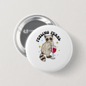 Badge Rond 5 Cm Sentiment de férié (Devant & derrière)