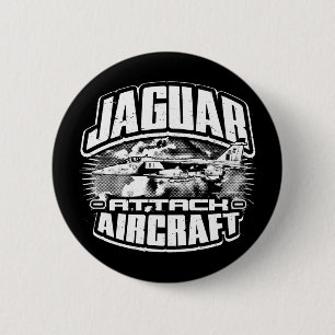 Badge Rond 5 Cm SEPECAT Jaguar