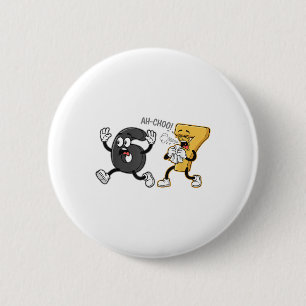 Badge Rond 5 Cm Sept Malade Drôle 67 Six Sept Mème de Pun Générati