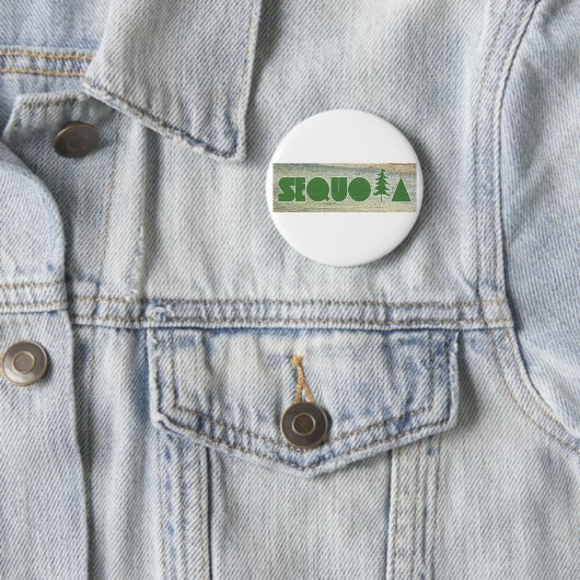 Badge Rond 5 Cm Séquoia (En situation)