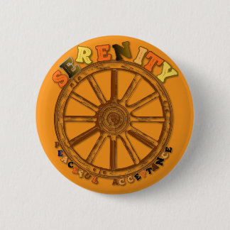 BADGE ROND 5 CM SÉRÉNITÉ - ACCEPTATION PAISIBLE