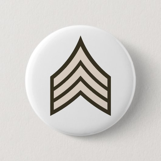 Badge Rond 5 Cm Sergent d'armée (Devant)