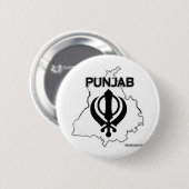 Badge Rond 5 Cm Série du Pendjab (Devant & derrière)
