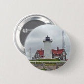 Badge Rond 5 Cm Série du phare de Nobska Point (Devant & derrière)