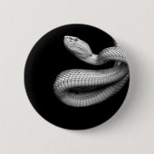 Badge Rond 5 Cm Serpent (Devant)