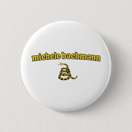 Badge Rond 5 Cm Serpent de Michele Bachmann Gadsden (Devant)