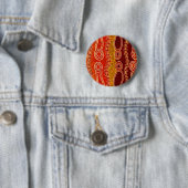 Badge Rond 5 Cm Serpents autochtones . (En situation)