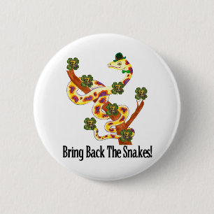 Badge Rond 5 Cm Serpents païens