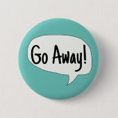 Badge Rond 5 Cm Services à la clientèle, Partir, espace personnel (Devant)