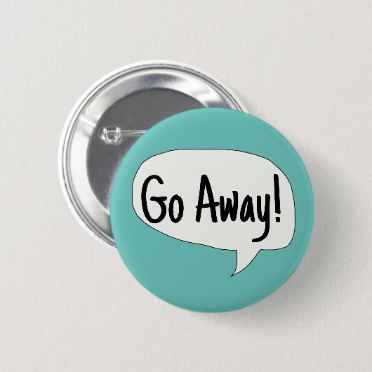 Badge Rond 5 Cm Services à la clientèle, Partir, espace personnel (Devant & derrière)