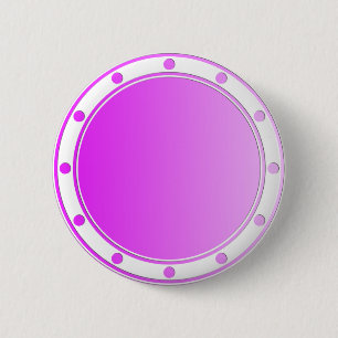 Badge Rond 5 Cm SEULEMENT dégradés de COULEUR - rosa rose + anneau