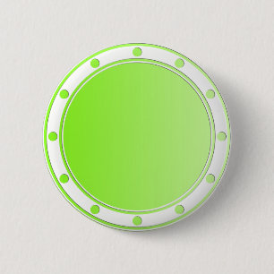 Badge Rond 5 Cm SEULEMENT dégradés de COULEUR - vert néon + anneau
