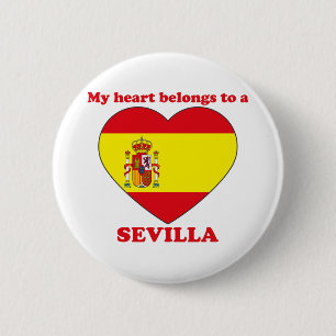 Badge Rond 5 Cm Séville