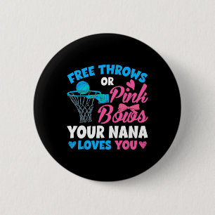Badge Rond 5 Cm Sexe Révéler Libre Jeu Ou Vaches Roses Nana Aime