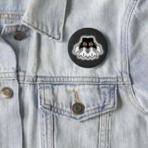 Badge Rond 5 Cm Shady Ghost