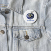 Badge Rond 5 Cm shalom (En situation)
