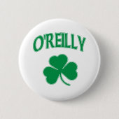 Badge Rond 5 Cm Shamrock d'O'Reilly (Devant)