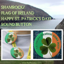 Shamrock / Drapeau de l’Irlande Bonne St. Patrick’