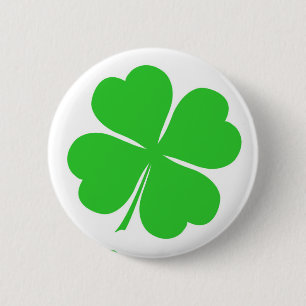 Badge Rond 5 Cm Shamrock / Tatouages de trèfle + vos idées