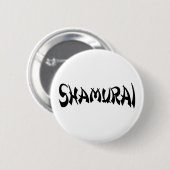BADGE ROND 5 CM SHAMURAI (Devant & derrière)