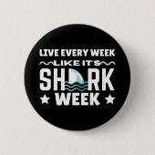 BADGE ROND 5 CM SHARKWEEK (Devant)