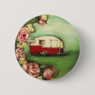 Badge Rond 5 Cm Shasta vintage