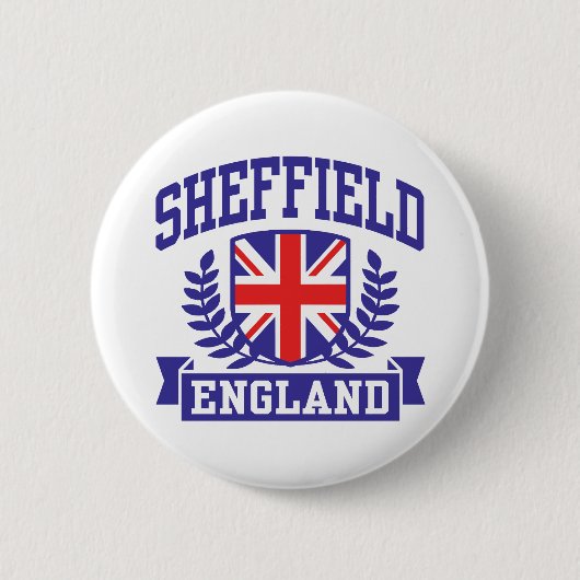 Badge Rond 5 Cm Sheffield (Devant)