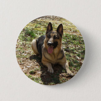 Badge Rond 5 Cm shepard allemand
