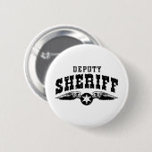 Badge Rond 5 Cm Sheriff adjoint (Devant & derrière)