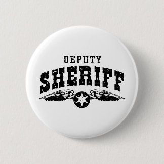 Badge Rond 5 Cm Sheriff adjoint