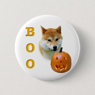 Badge Rond 5 Cm Shiba Inu Boo