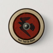 Badge Rond 5 Cm Shield (Devant)