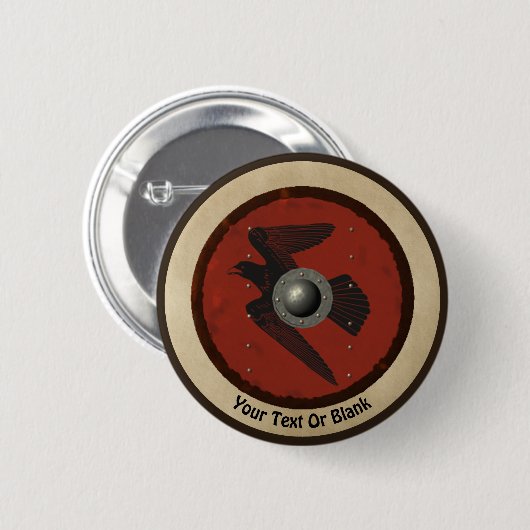 Badge Rond 5 Cm Shield (Devant & derrière)