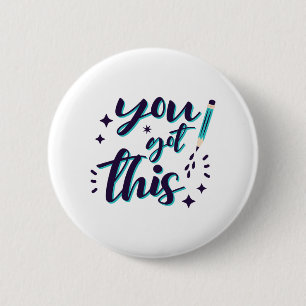 Badge Rond 5 Cm Shirt Test Day Shirt Enseignant Étudiant Vous Avez