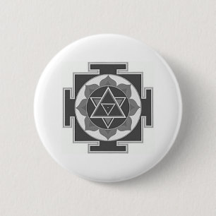 BADGE ROND 5 CM SHIVA YANTRA