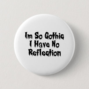 Badge Rond 5 Cm Si gothique