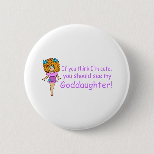 Badge Rond 5 Cm Si vous pensez Im mignon vous devriez voir mon (Devant)