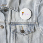 Badge Rond 5 Cm Si vous pensez Im mignon vous devriez voir mon (En situation)